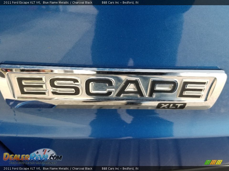 2011 Ford Escape XLT V6 Blue Flame Metallic / Charcoal Black Photo #25