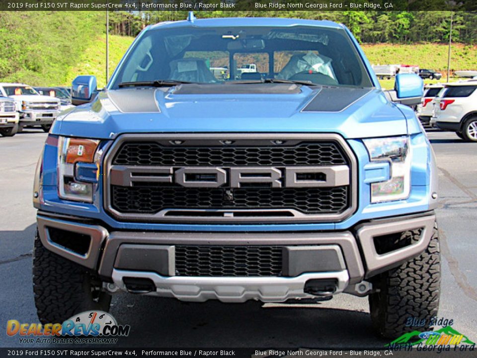 2019 Ford F150 SVT Raptor SuperCrew 4x4 Performance Blue / Raptor Black Photo #8