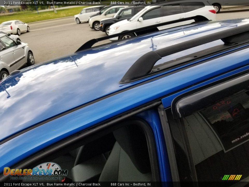2011 Ford Escape XLT V6 Blue Flame Metallic / Charcoal Black Photo #29