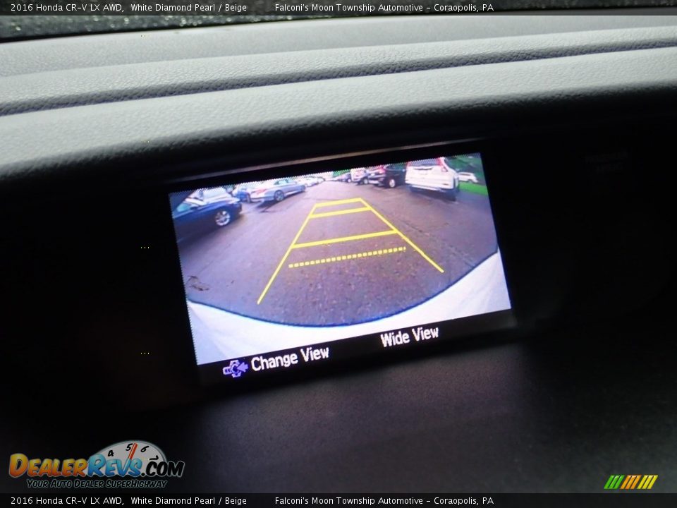 2016 Honda CR-V LX AWD White Diamond Pearl / Beige Photo #25