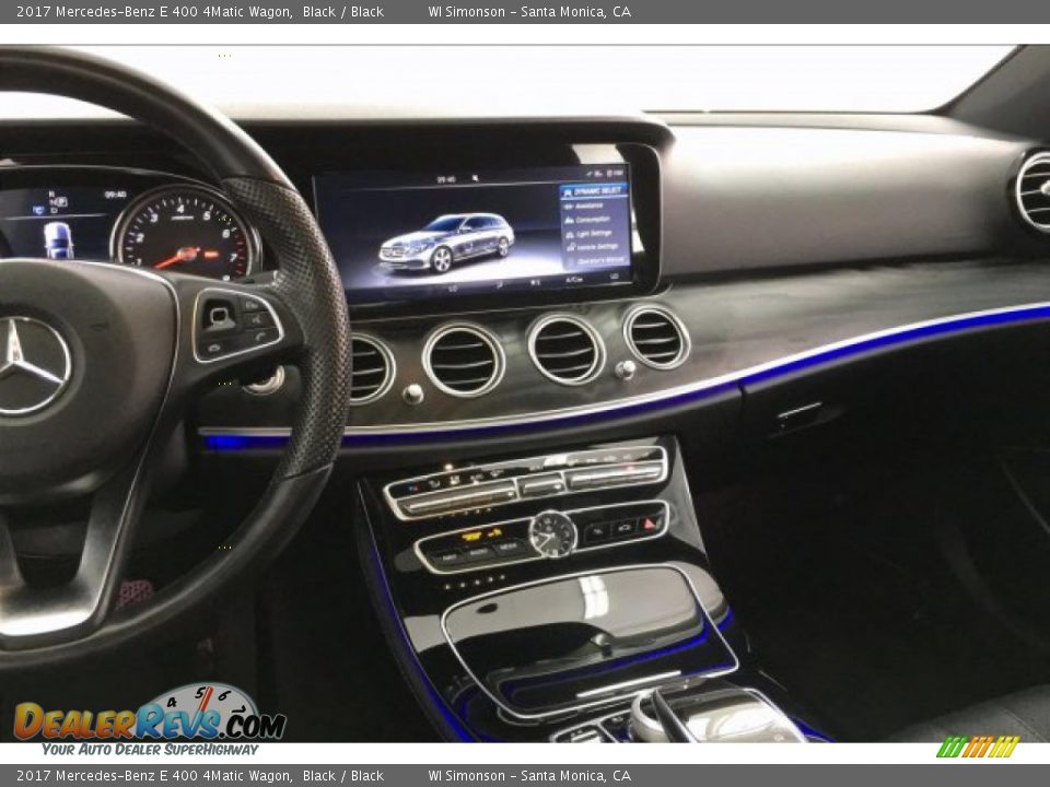 2017 Mercedes-Benz E 400 4Matic Wagon Black / Black Photo #5