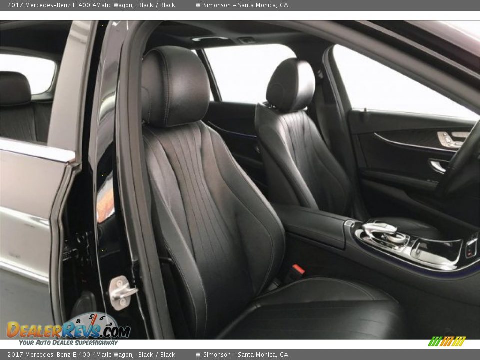2017 Mercedes-Benz E 400 4Matic Wagon Black / Black Photo #6