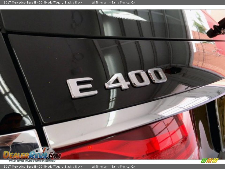 2017 Mercedes-Benz E 400 4Matic Wagon Black / Black Photo #7