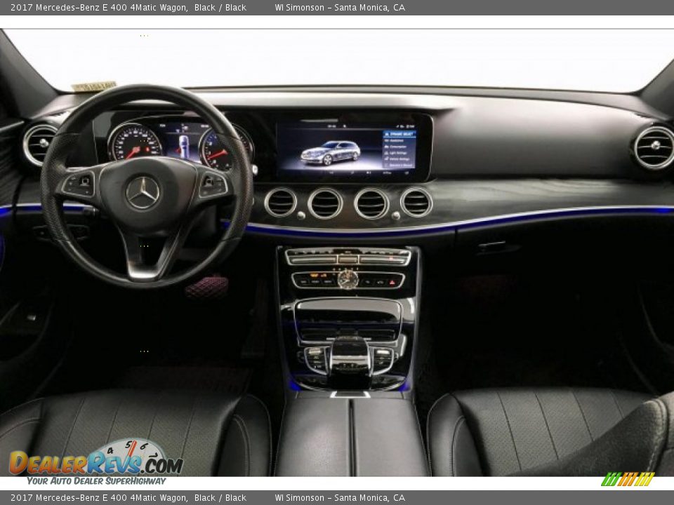 2017 Mercedes-Benz E 400 4Matic Wagon Black / Black Photo #17