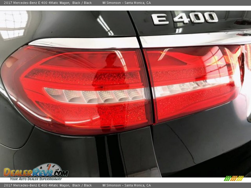 2017 Mercedes-Benz E 400 4Matic Wagon Black / Black Photo #26