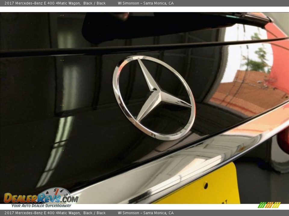 2017 Mercedes-Benz E 400 4Matic Wagon Black / Black Photo #27