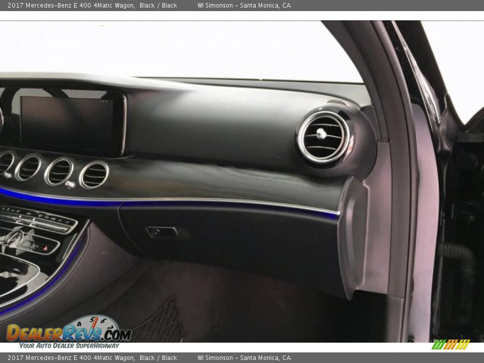 2017 Mercedes-Benz E 400 4Matic Wagon Black / Black Photo #28