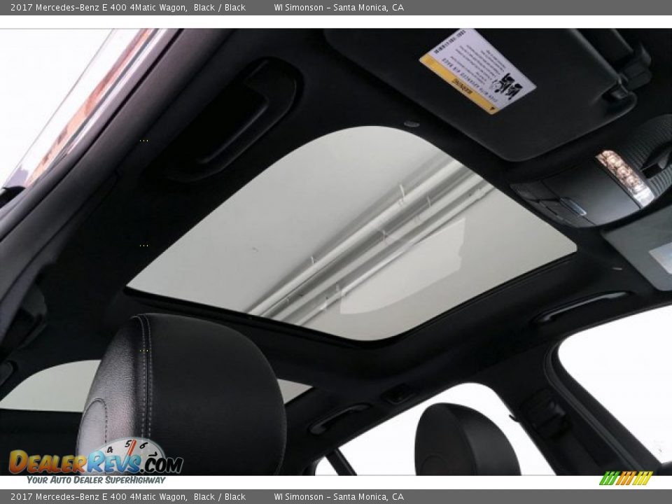 2017 Mercedes-Benz E 400 4Matic Wagon Black / Black Photo #29