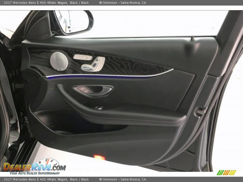 2017 Mercedes-Benz E 400 4Matic Wagon Black / Black Photo #30