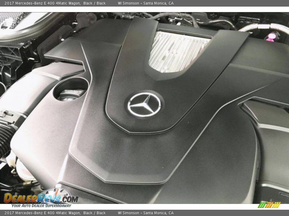 2017 Mercedes-Benz E 400 4Matic Wagon Black / Black Photo #31