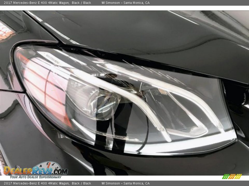 2017 Mercedes-Benz E 400 4Matic Wagon Black / Black Photo #32