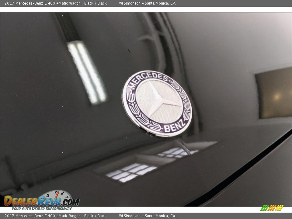 2017 Mercedes-Benz E 400 4Matic Wagon Black / Black Photo #33