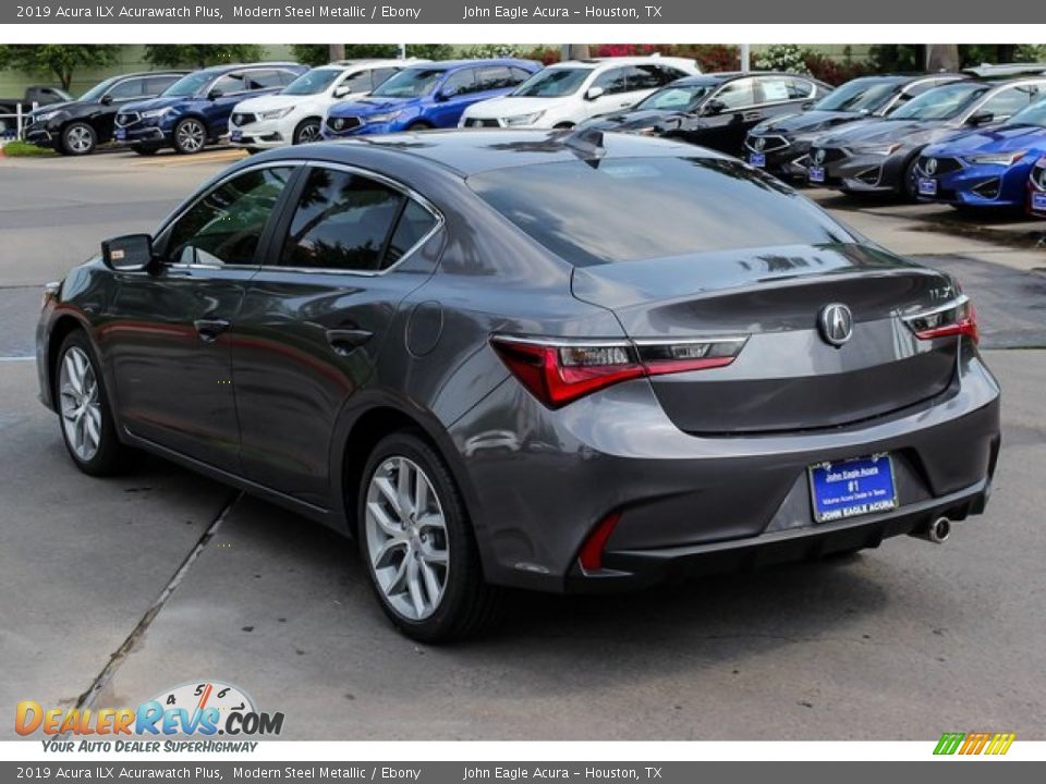 2019 Acura ILX Acurawatch Plus Modern Steel Metallic / Ebony Photo #5