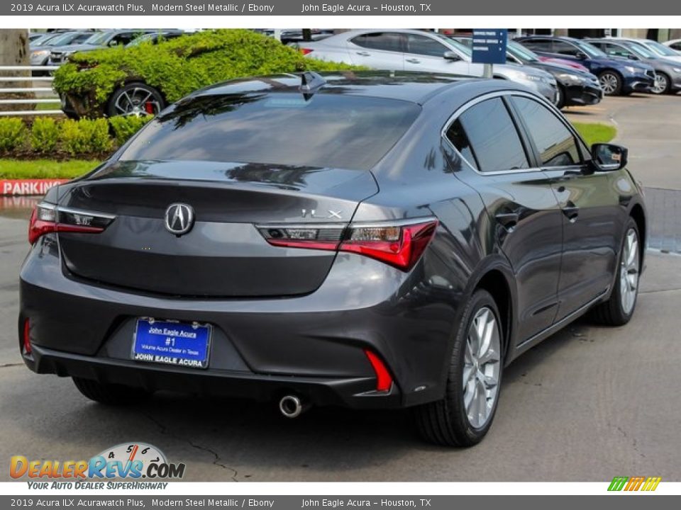 2019 Acura ILX Acurawatch Plus Modern Steel Metallic / Ebony Photo #7