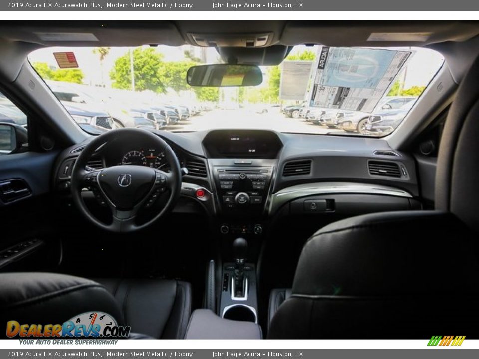 2019 Acura ILX Acurawatch Plus Modern Steel Metallic / Ebony Photo #9