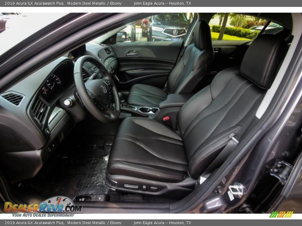 2019 Acura ILX Acurawatch Plus Modern Steel Metallic / Ebony Photo #17