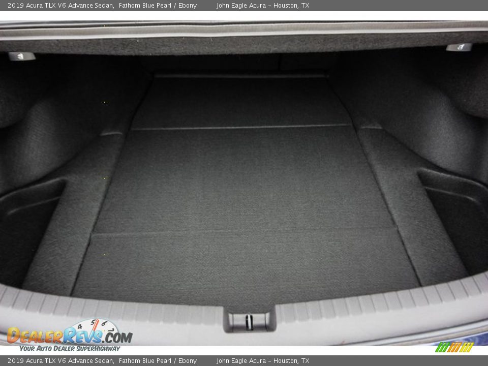2019 Acura TLX V6 Advance Sedan Fathom Blue Pearl / Ebony Photo #17