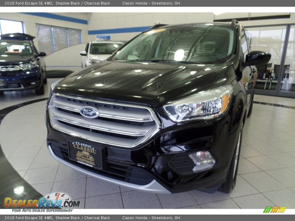 2018 Ford Escape SE 4WD Shadow Black / Charcoal Black Photo #1