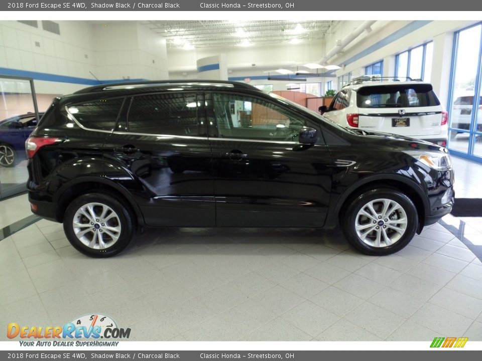 2018 Ford Escape SE 4WD Shadow Black / Charcoal Black Photo #5