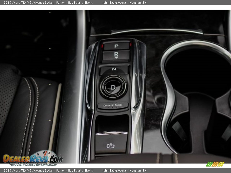 2019 Acura TLX V6 Advance Sedan Fathom Blue Pearl / Ebony Photo #26