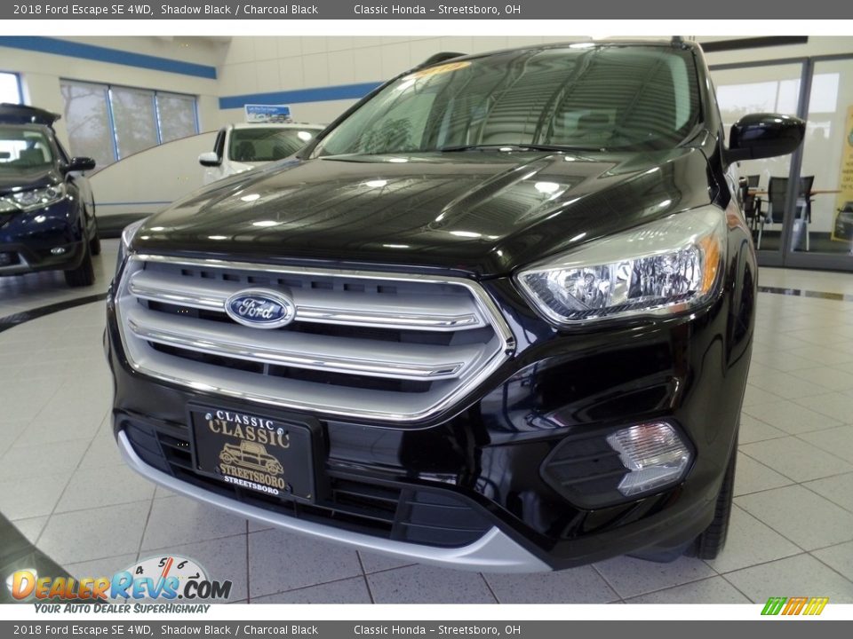 2018 Ford Escape SE 4WD Shadow Black / Charcoal Black Photo #7