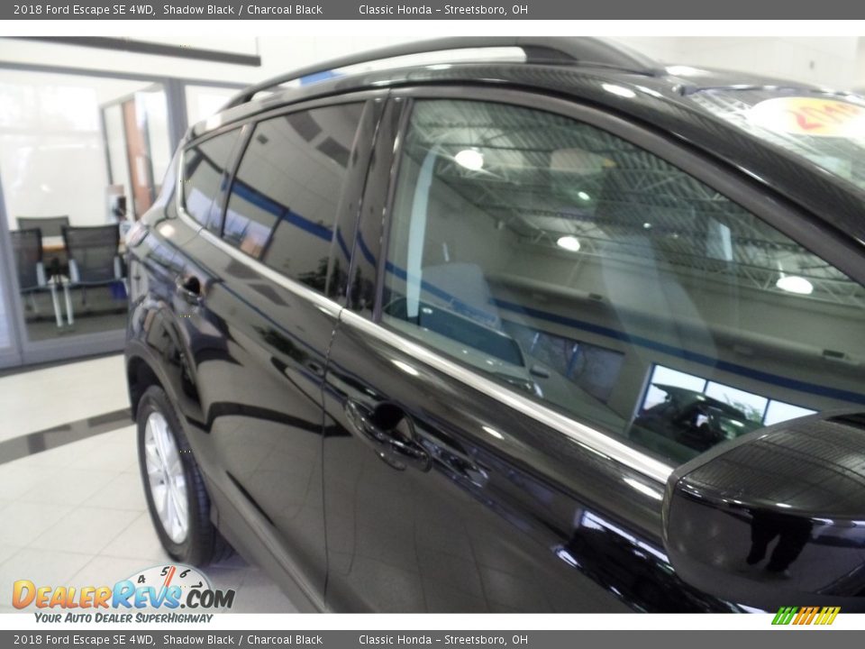2018 Ford Escape SE 4WD Shadow Black / Charcoal Black Photo #11