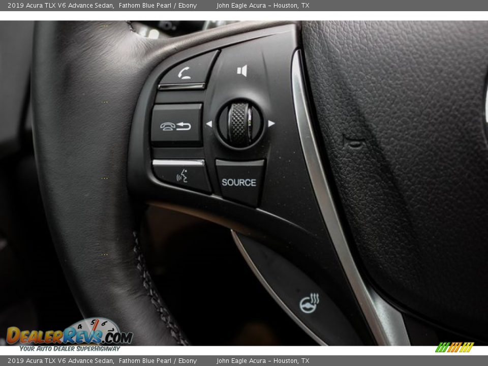 2019 Acura TLX V6 Advance Sedan Fathom Blue Pearl / Ebony Photo #32