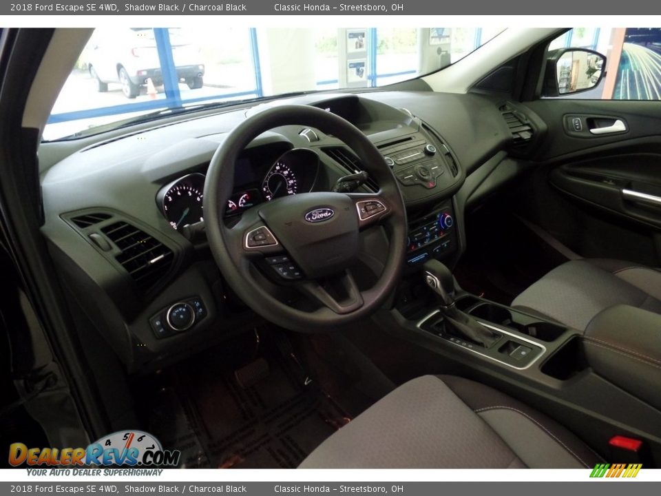 2018 Ford Escape SE 4WD Shadow Black / Charcoal Black Photo #15