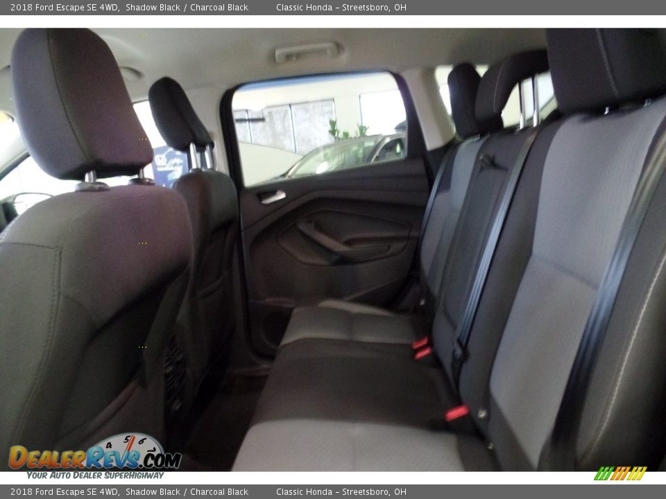 2018 Ford Escape SE 4WD Shadow Black / Charcoal Black Photo #17