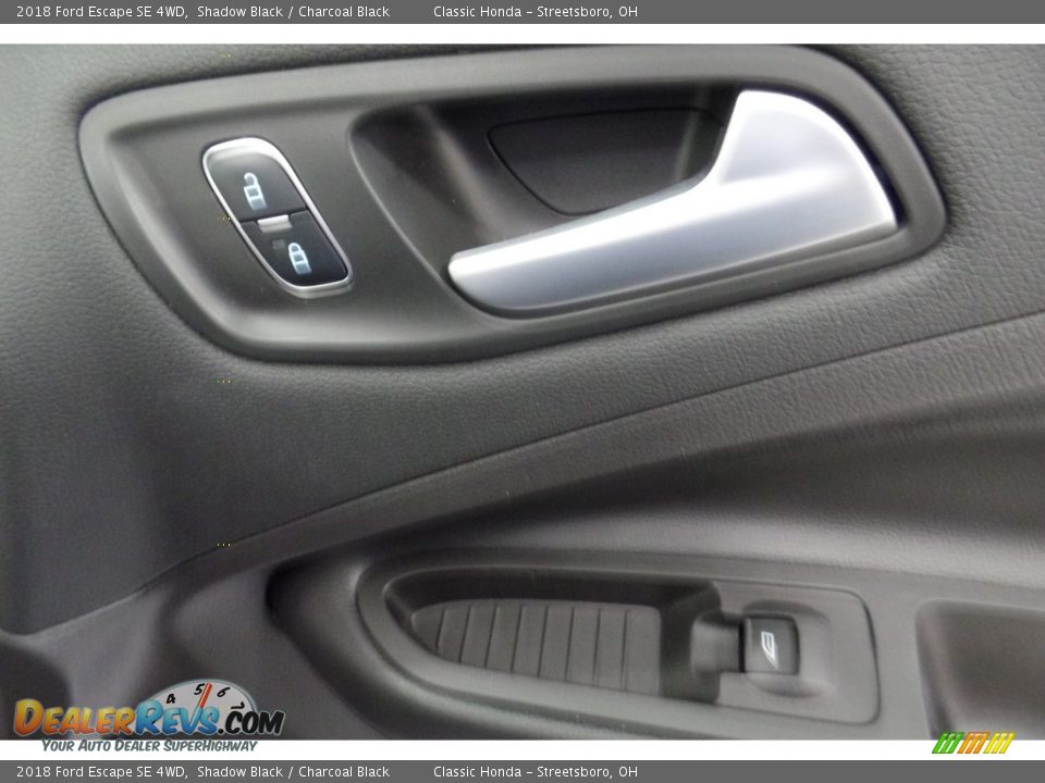2018 Ford Escape SE 4WD Shadow Black / Charcoal Black Photo #19