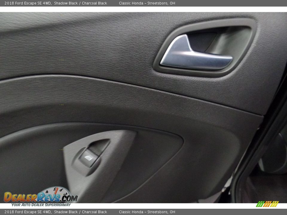 2018 Ford Escape SE 4WD Shadow Black / Charcoal Black Photo #20