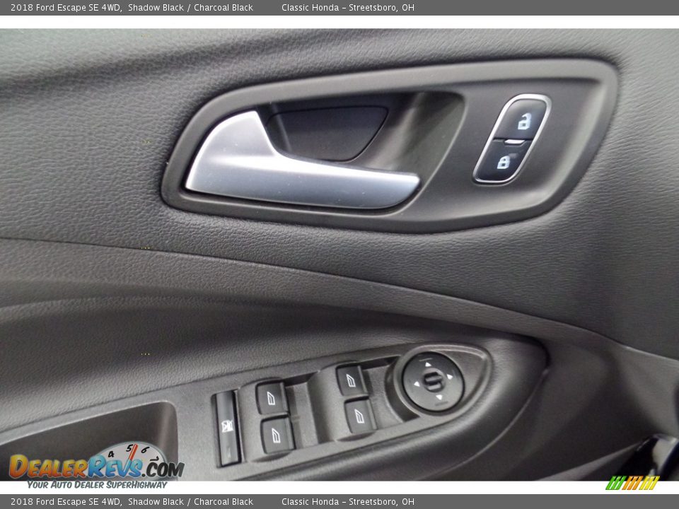 2018 Ford Escape SE 4WD Shadow Black / Charcoal Black Photo #21