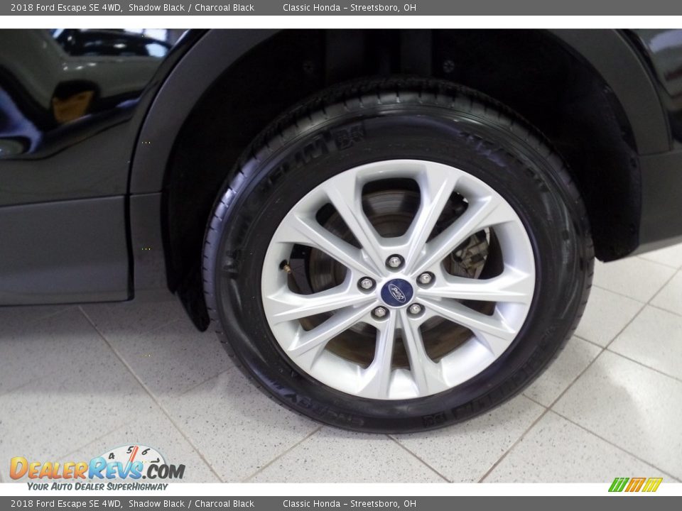2018 Ford Escape SE 4WD Shadow Black / Charcoal Black Photo #33