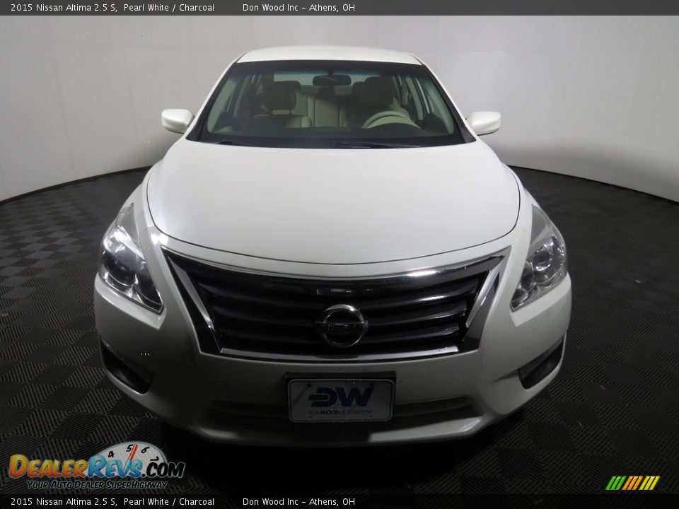 2015 Nissan Altima 2.5 S Pearl White / Charcoal Photo #4