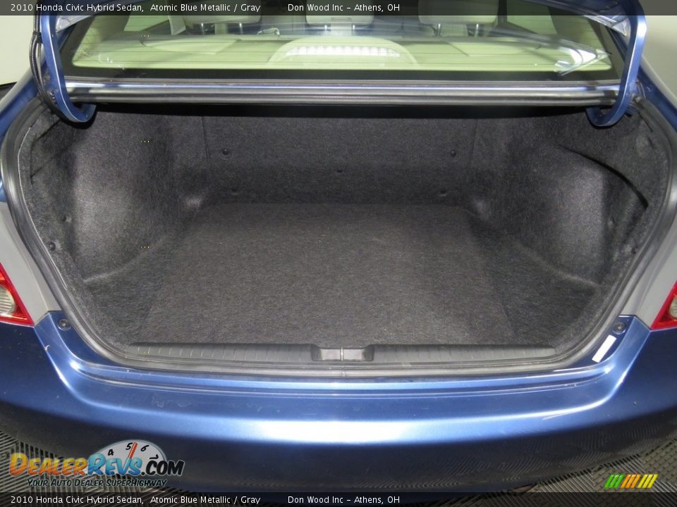 2010 Honda Civic Hybrid Sedan Atomic Blue Metallic / Gray Photo #13