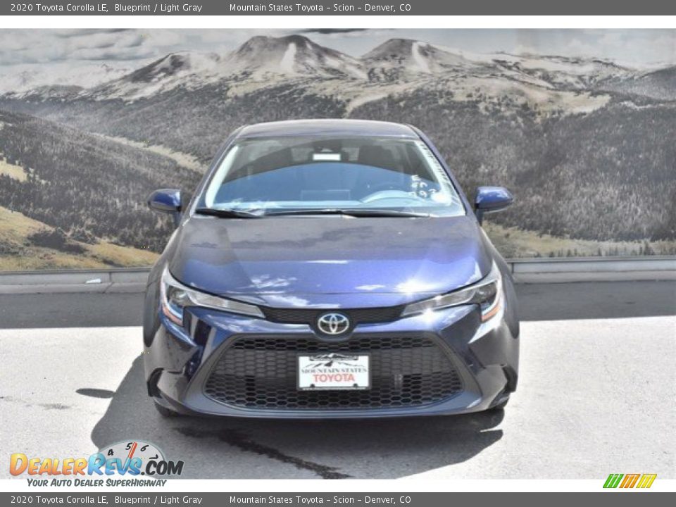 2020 Toyota Corolla LE Blueprint / Light Gray Photo #2