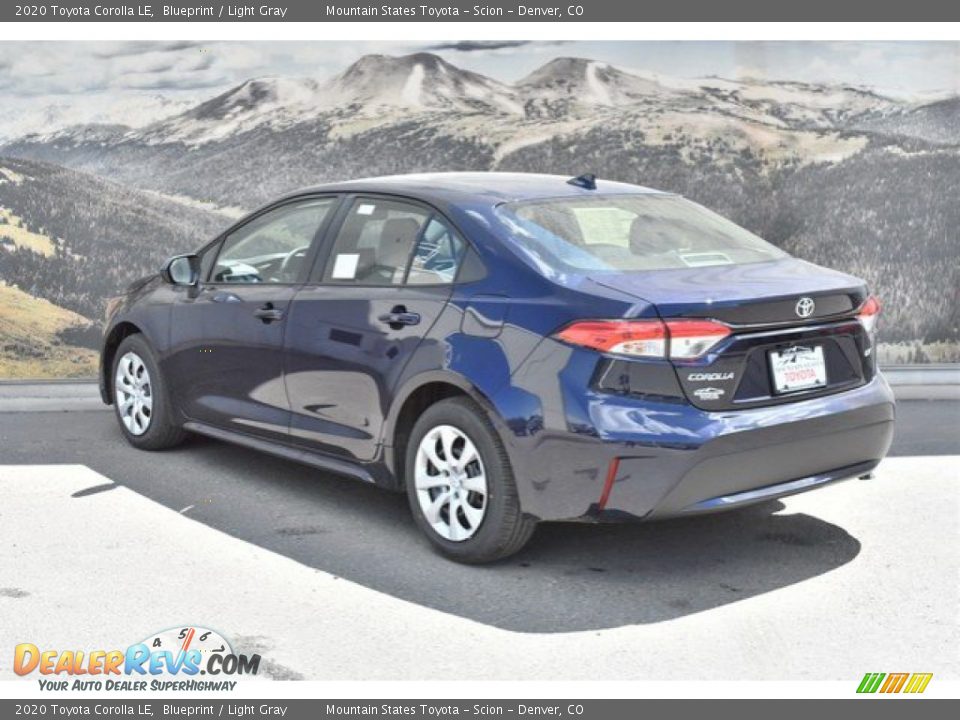 2020 Toyota Corolla LE Blueprint / Light Gray Photo #3