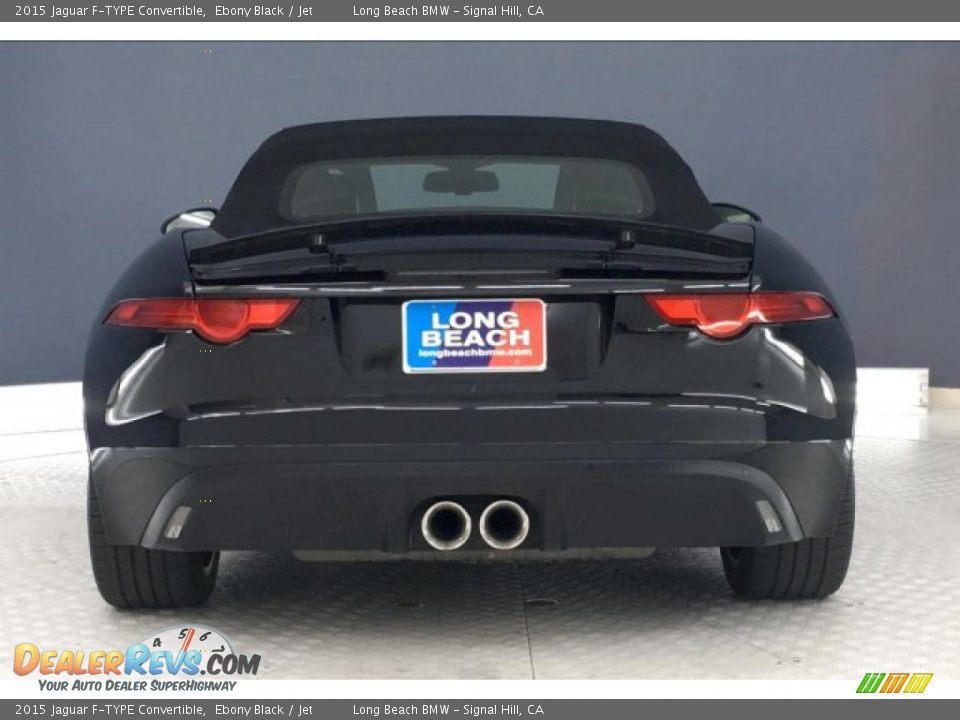 2015 Jaguar F-TYPE Convertible Ebony Black / Jet Photo #3