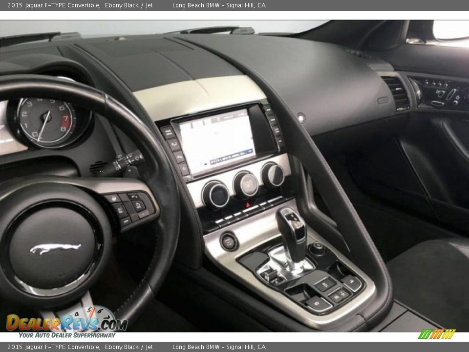 2015 Jaguar F-TYPE Convertible Ebony Black / Jet Photo #5