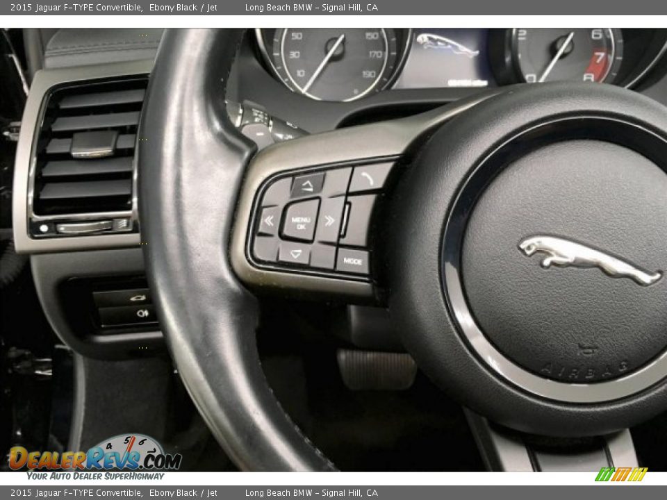 2015 Jaguar F-TYPE Convertible Steering Wheel Photo #13