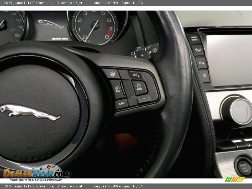 2015 Jaguar F-TYPE Convertible Steering Wheel Photo #14