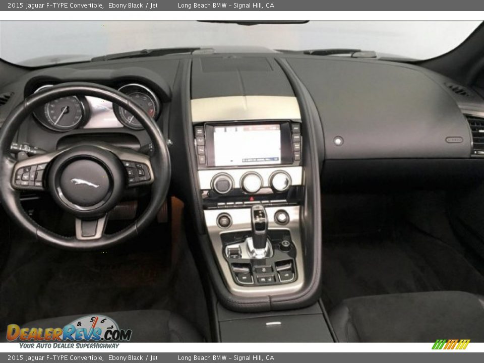 2015 Jaguar F-TYPE Convertible Ebony Black / Jet Photo #19