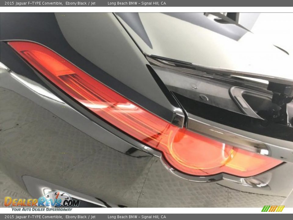 2015 Jaguar F-TYPE Convertible Ebony Black / Jet Photo #21