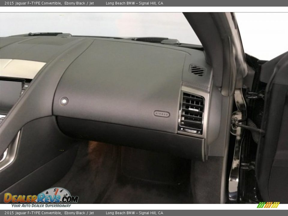2015 Jaguar F-TYPE Convertible Ebony Black / Jet Photo #23