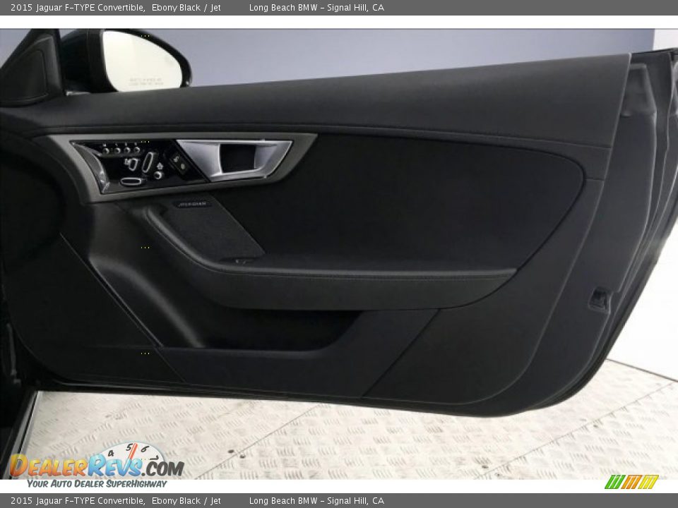 2015 Jaguar F-TYPE Convertible Ebony Black / Jet Photo #24