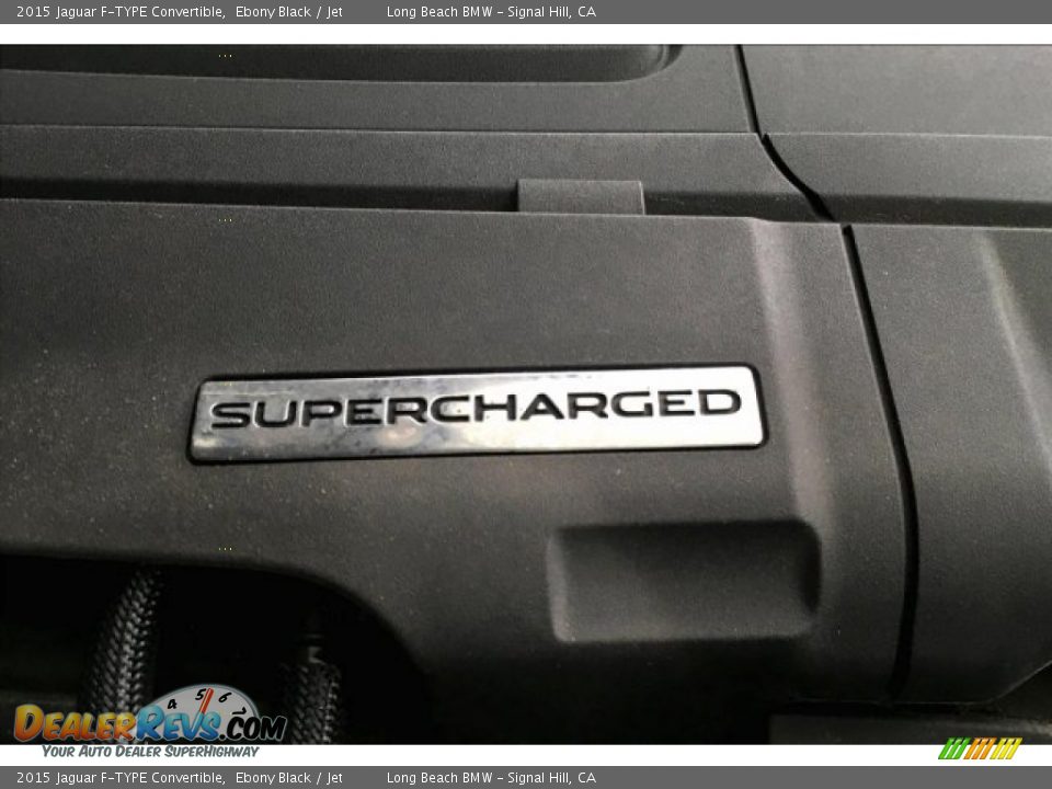 2015 Jaguar F-TYPE Convertible Ebony Black / Jet Photo #25
