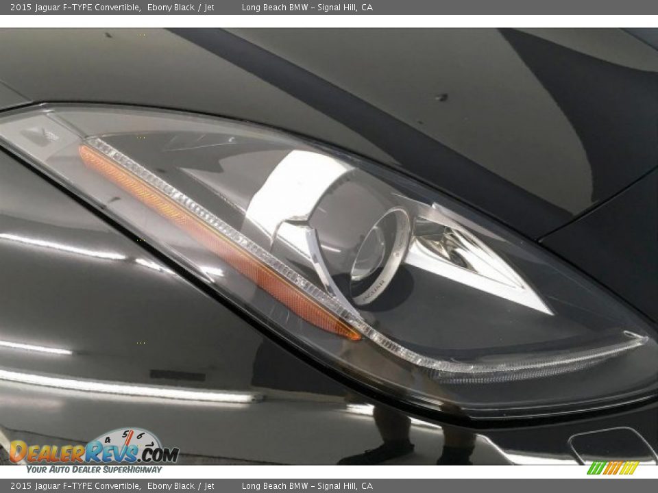 2015 Jaguar F-TYPE Convertible Ebony Black / Jet Photo #26