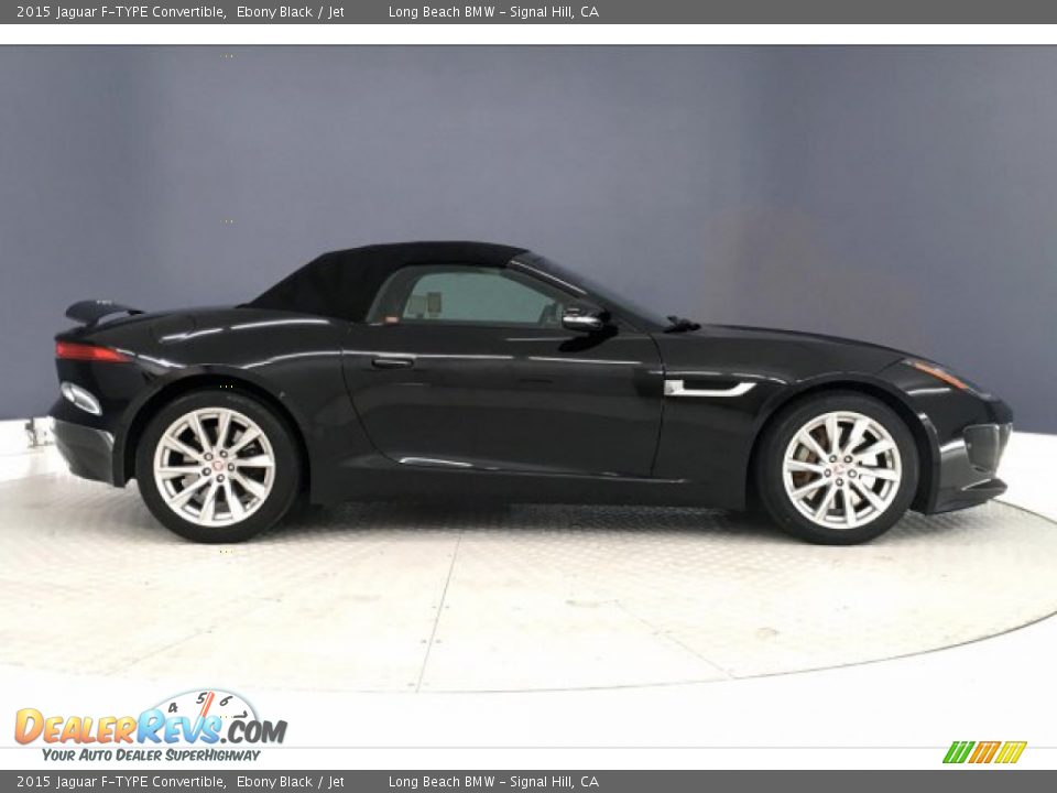 Ebony Black 2015 Jaguar F-TYPE Convertible Photo #29