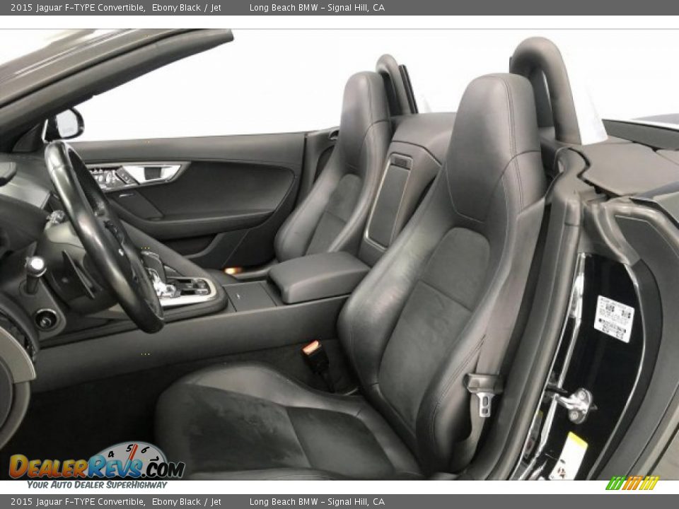 2015 Jaguar F-TYPE Convertible Ebony Black / Jet Photo #30