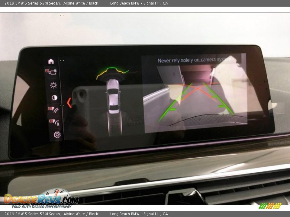 2019 BMW 5 Series 530i Sedan Alpine White / Black Photo #13